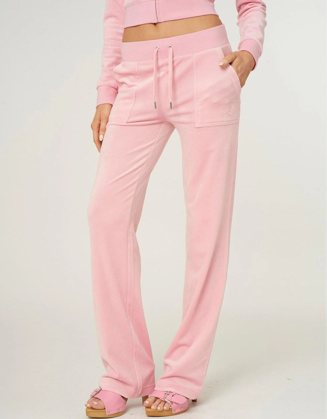 Straight Leg Track Pant With Pocket - Pink, 2 of 1