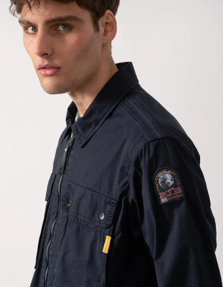 Tel Mens Zip Overshirt