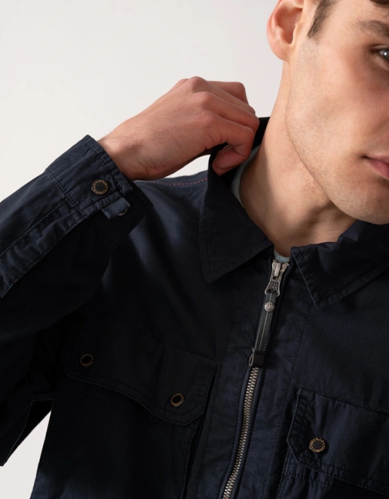 Tel Mens Zip Overshirt