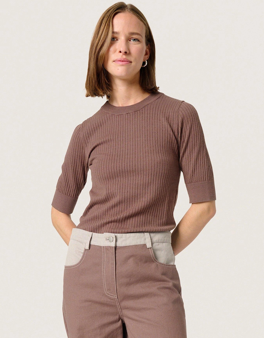 Spina Pullover - Brown, 2 of 1