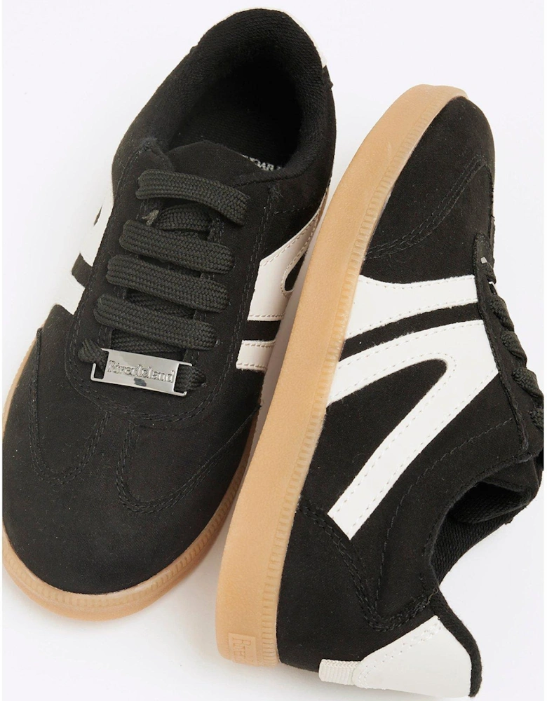 Unisex Lace Up Trainers - Black