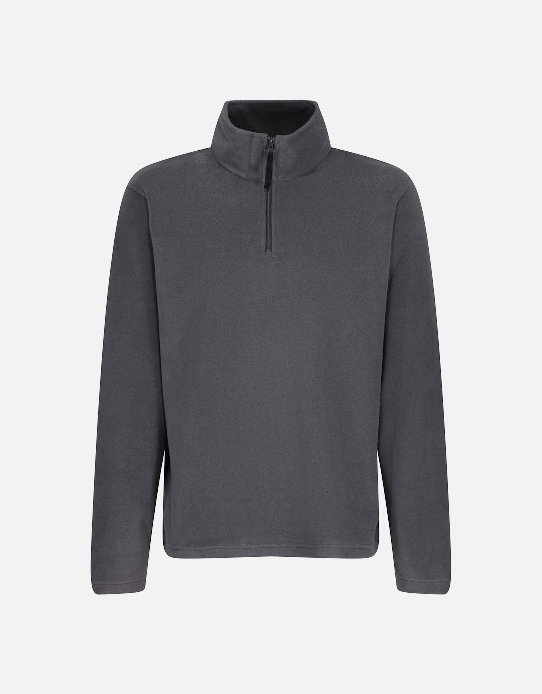 Mens Micro Zip Neck Fleece Top