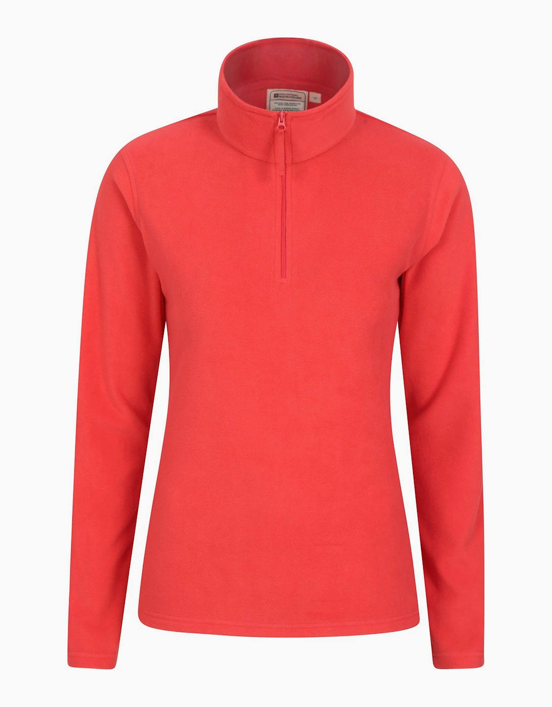 Mountain Warehouse Women's Red / Camber Ii Fleece Top - Size: 14