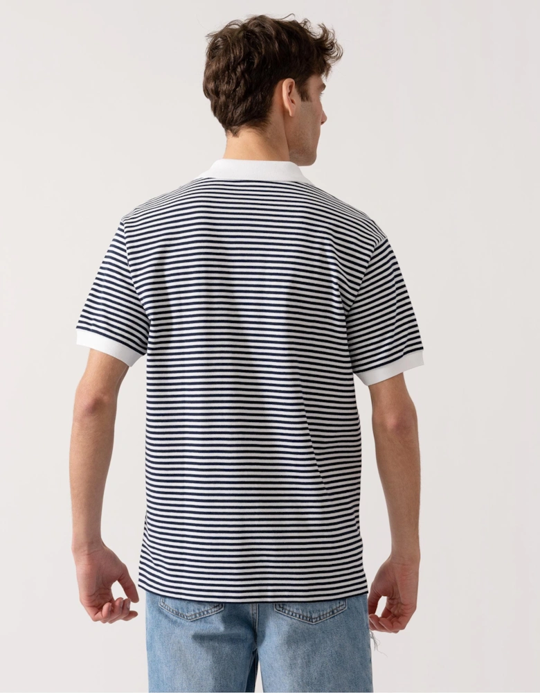 Striped Mens Polo Shirt