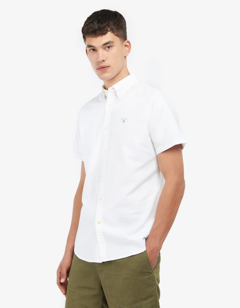 Oxtown S/S Tailored Shirt - White