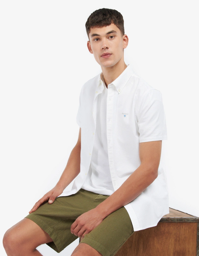 Oxtown S/S Tailored Shirt - White