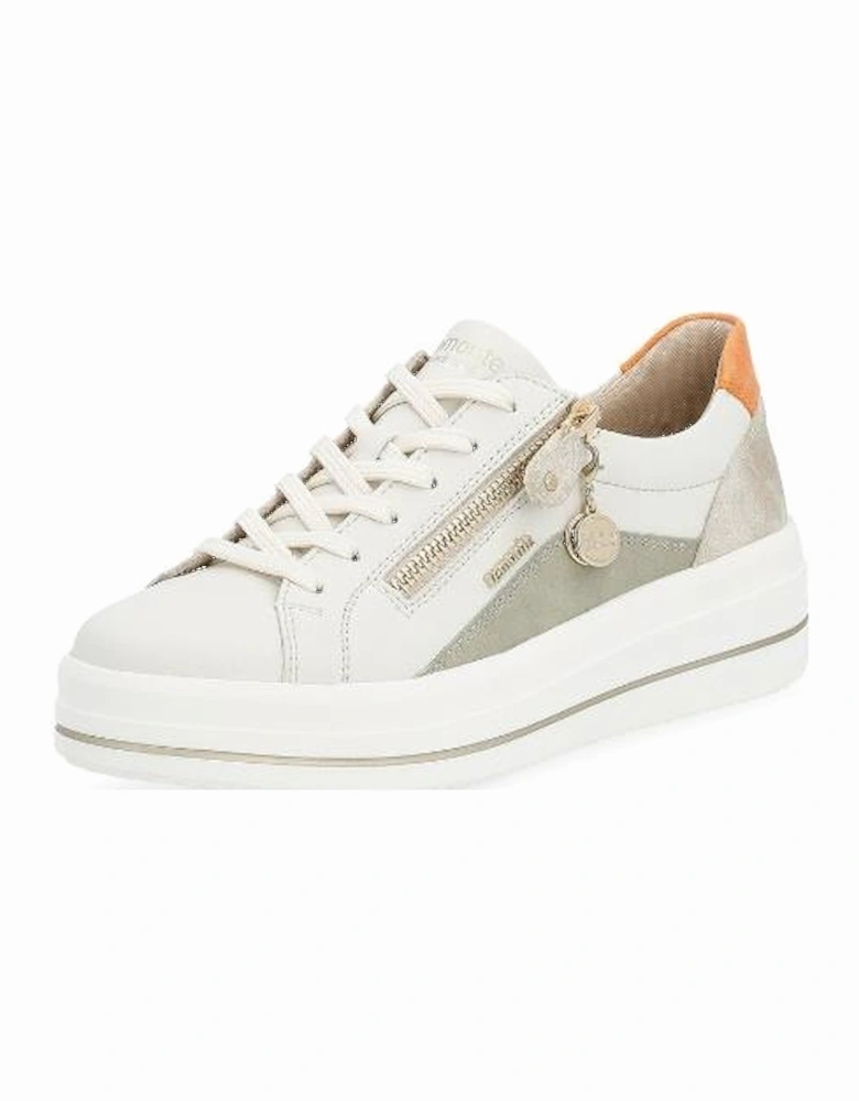 Ladies trainer D1C01-81 in White Combi