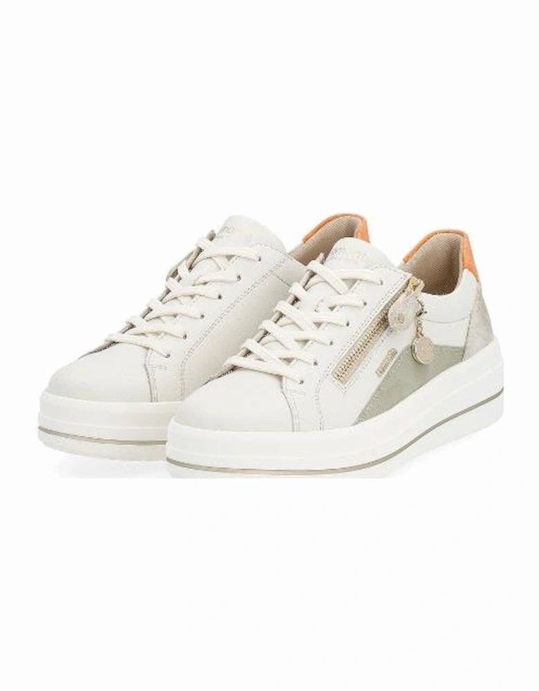 Ladies trainer D1C01-81 in White Combi