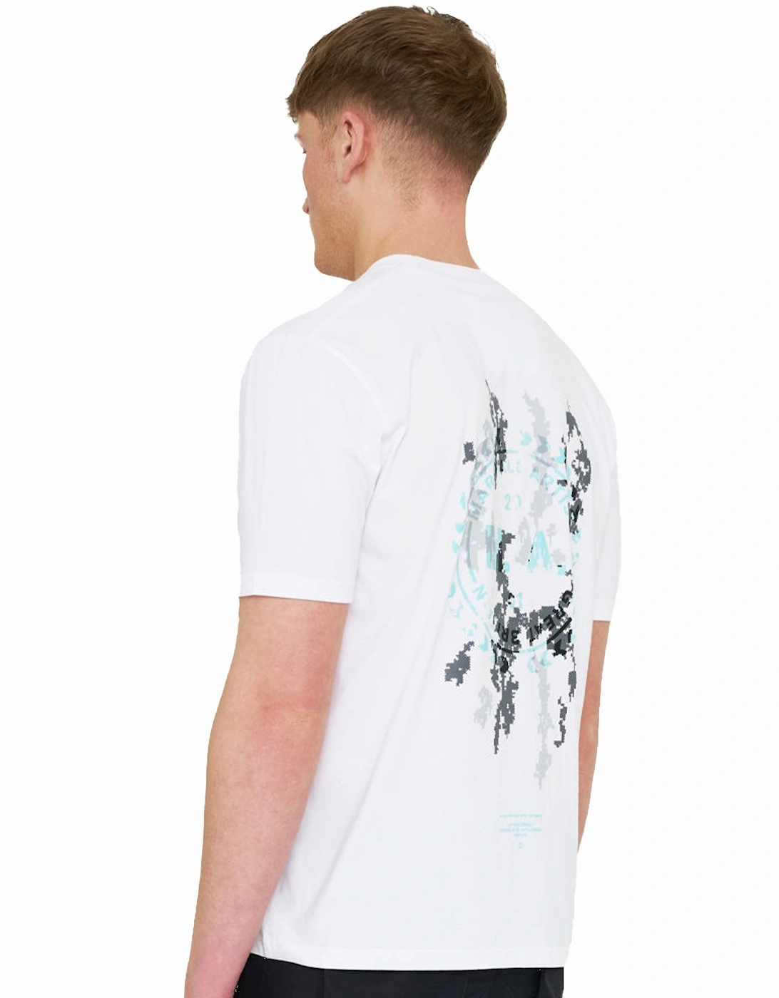 Camo Erosion T-Shirt White