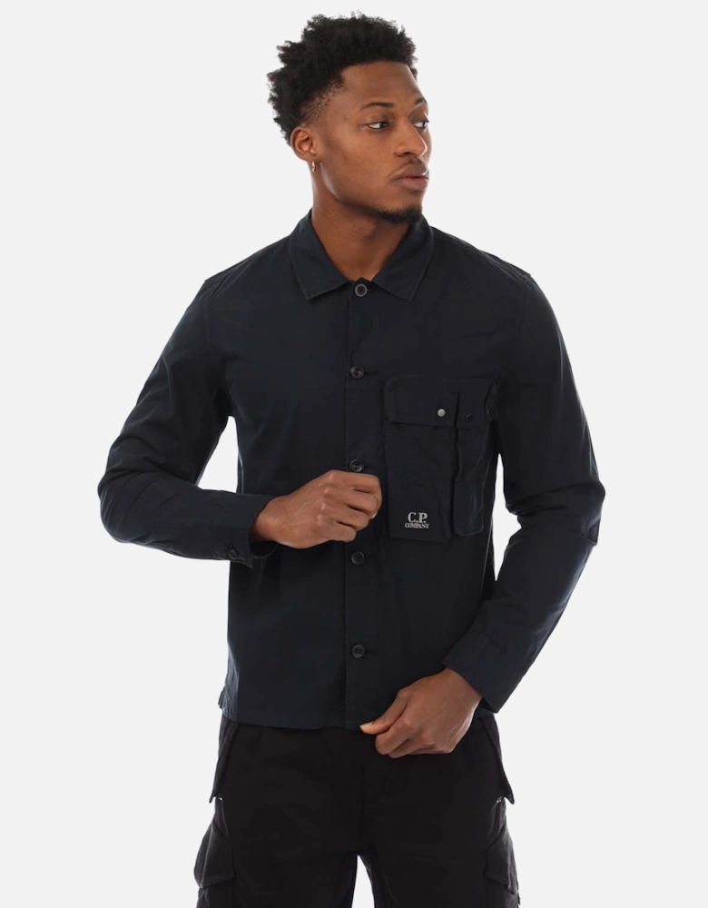 Gabardine Utility Overshirt