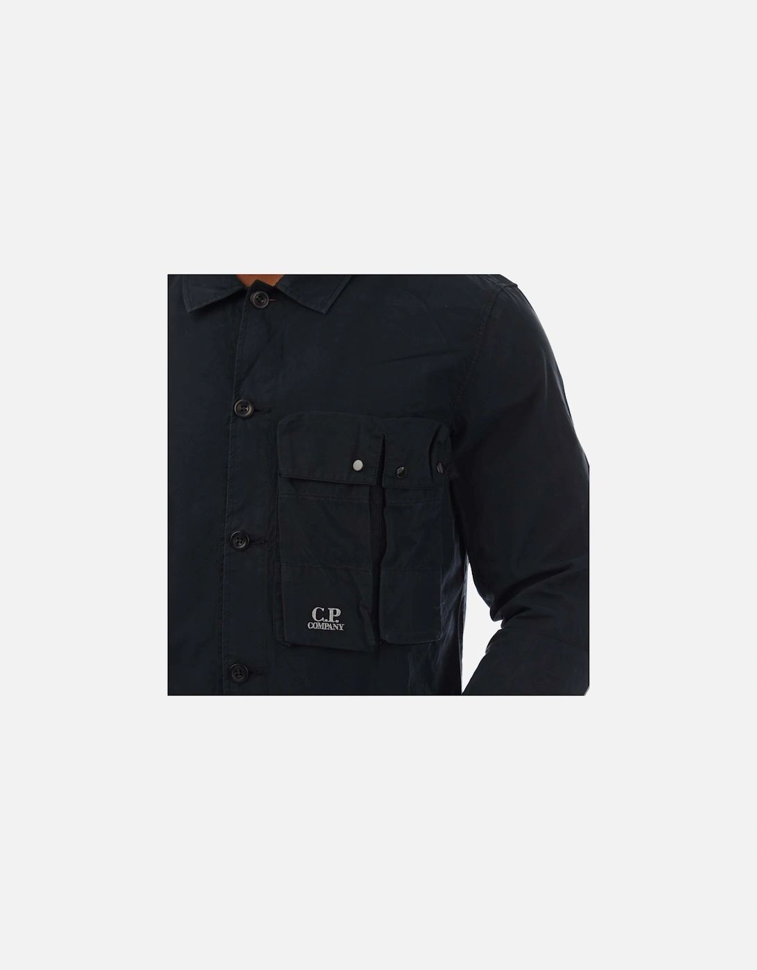 Gabardine Utility Overshirt