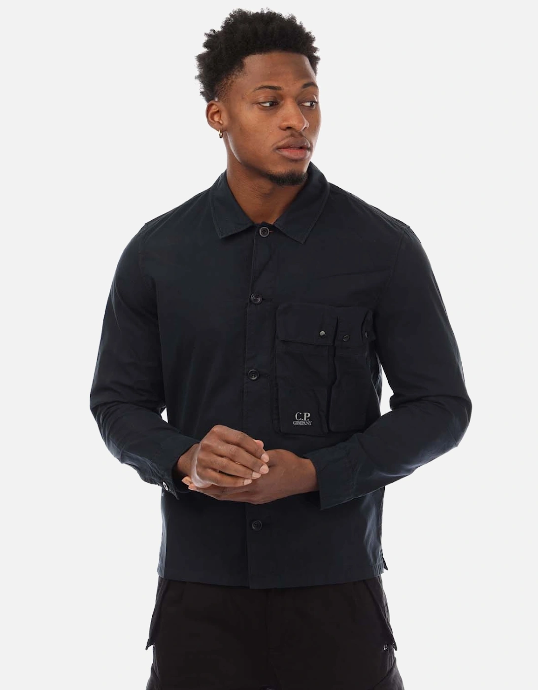 Gabardine Utility Overshirt