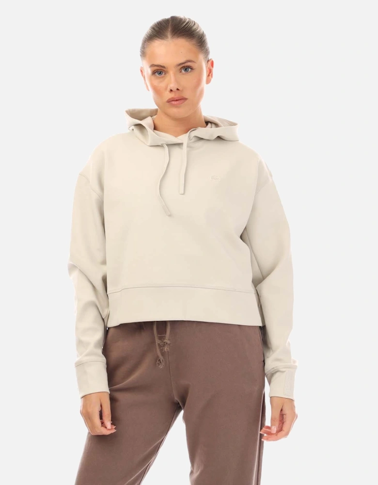 Short Cut Cotton Hoodie