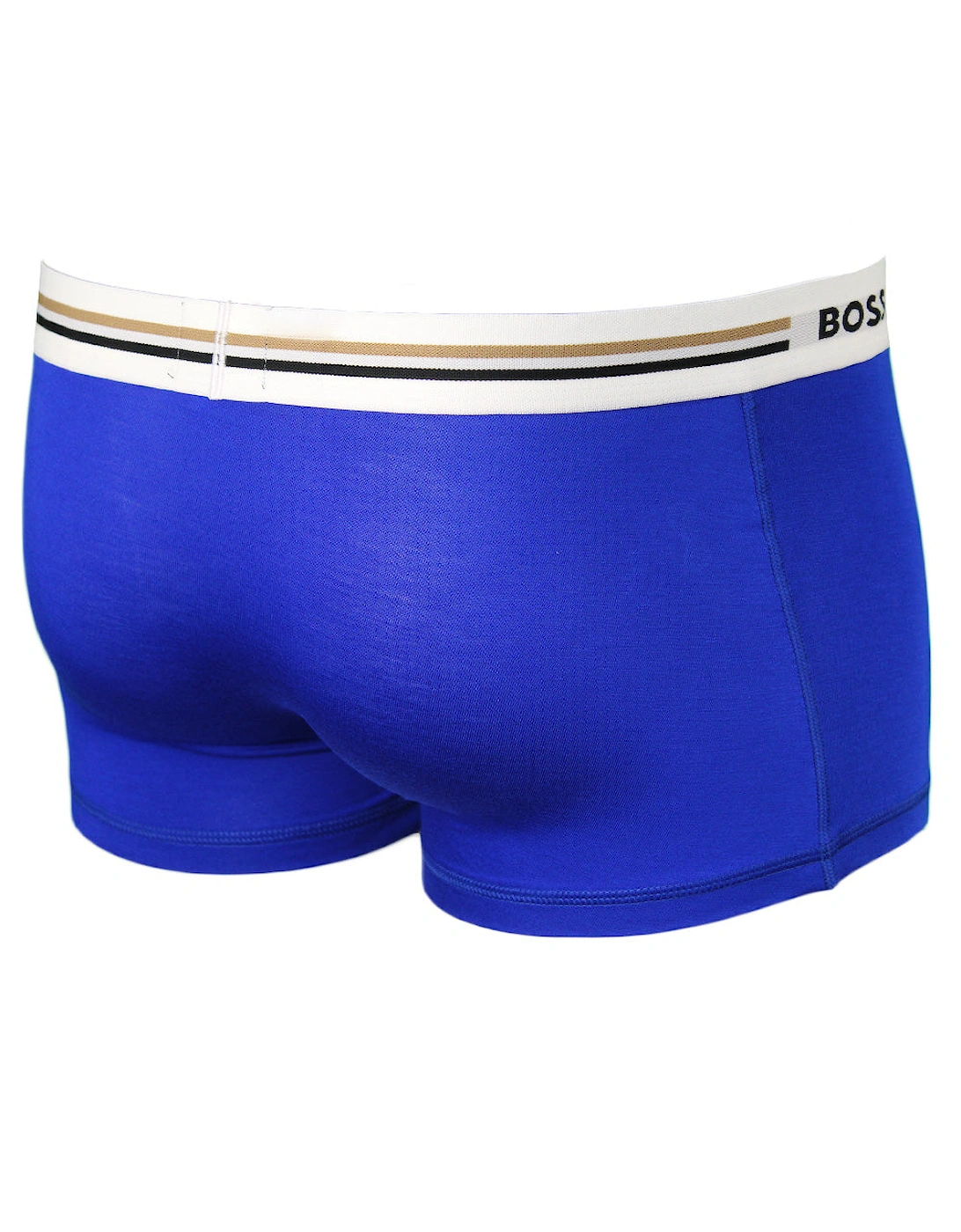 3-Pack Revive Boxer Trunks, Blue/Light Blue/Black