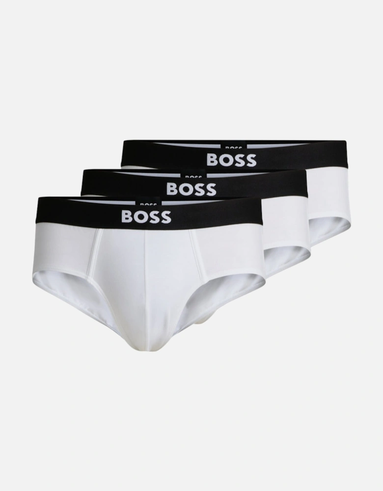 3-Pack BOSS ONE Briefs, White