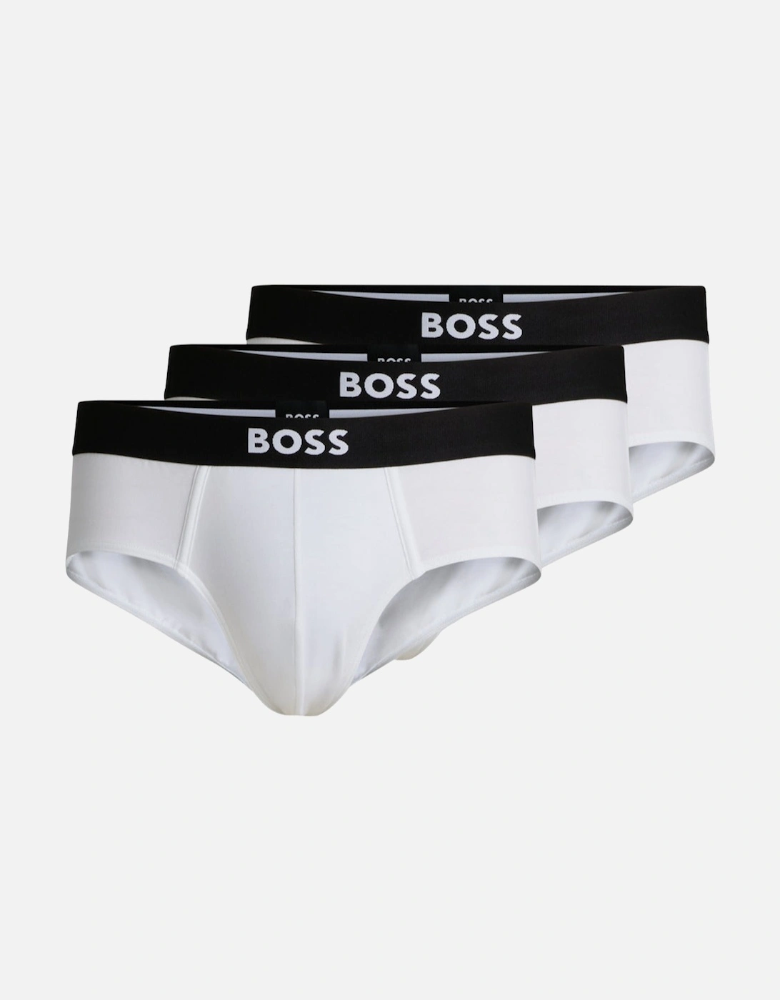 3-Pack BOSS ONE Briefs, White, 2 of 1