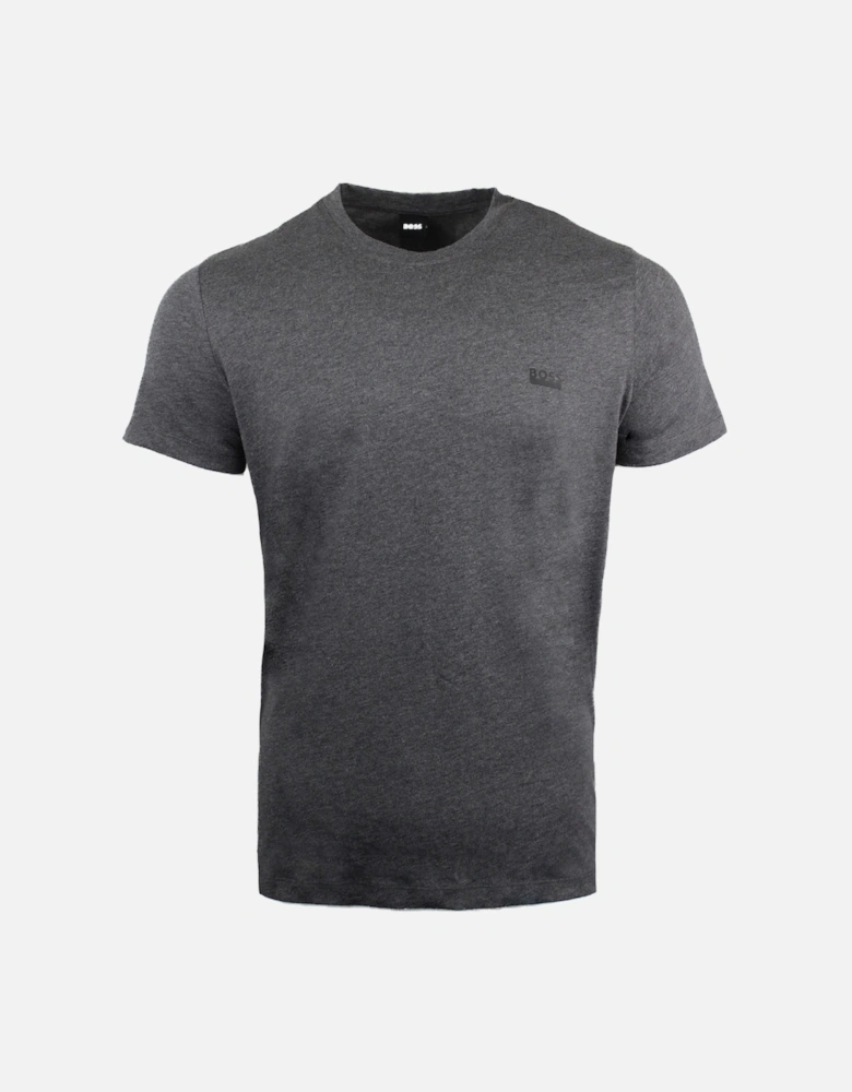 365 Organic Cotton Crew Neck T-Shirt, Charcoal