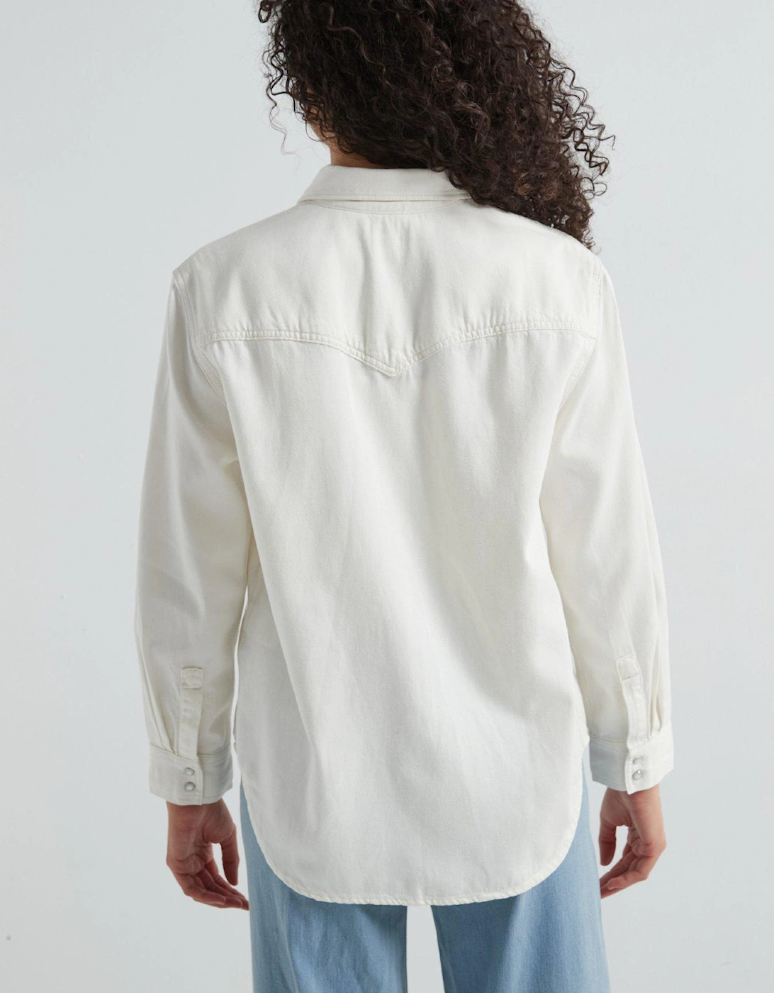 Teodora Western Shirt - Ecru Crew