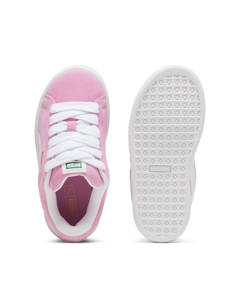 Kids Unisex Suede Xl - Pink