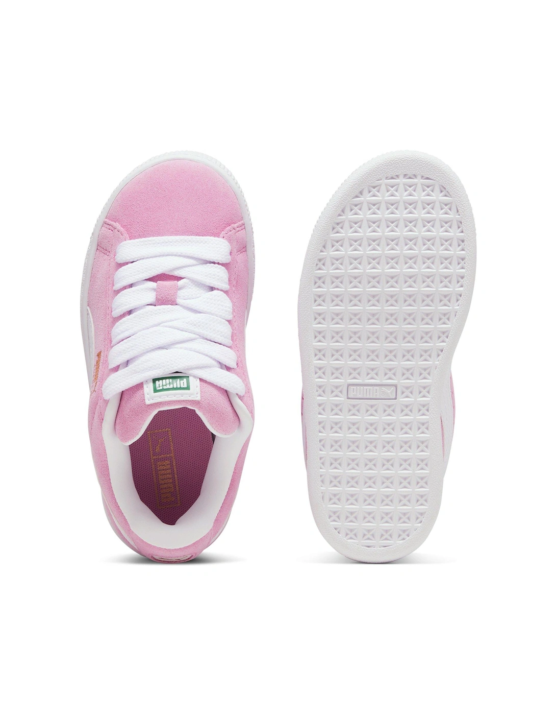 Kids Unisex Suede Xl - Pink