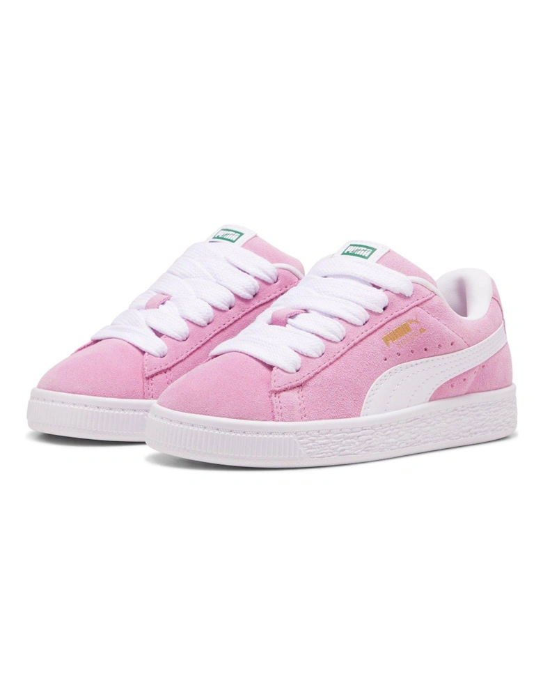 Kids Unisex Suede Xl - Pink