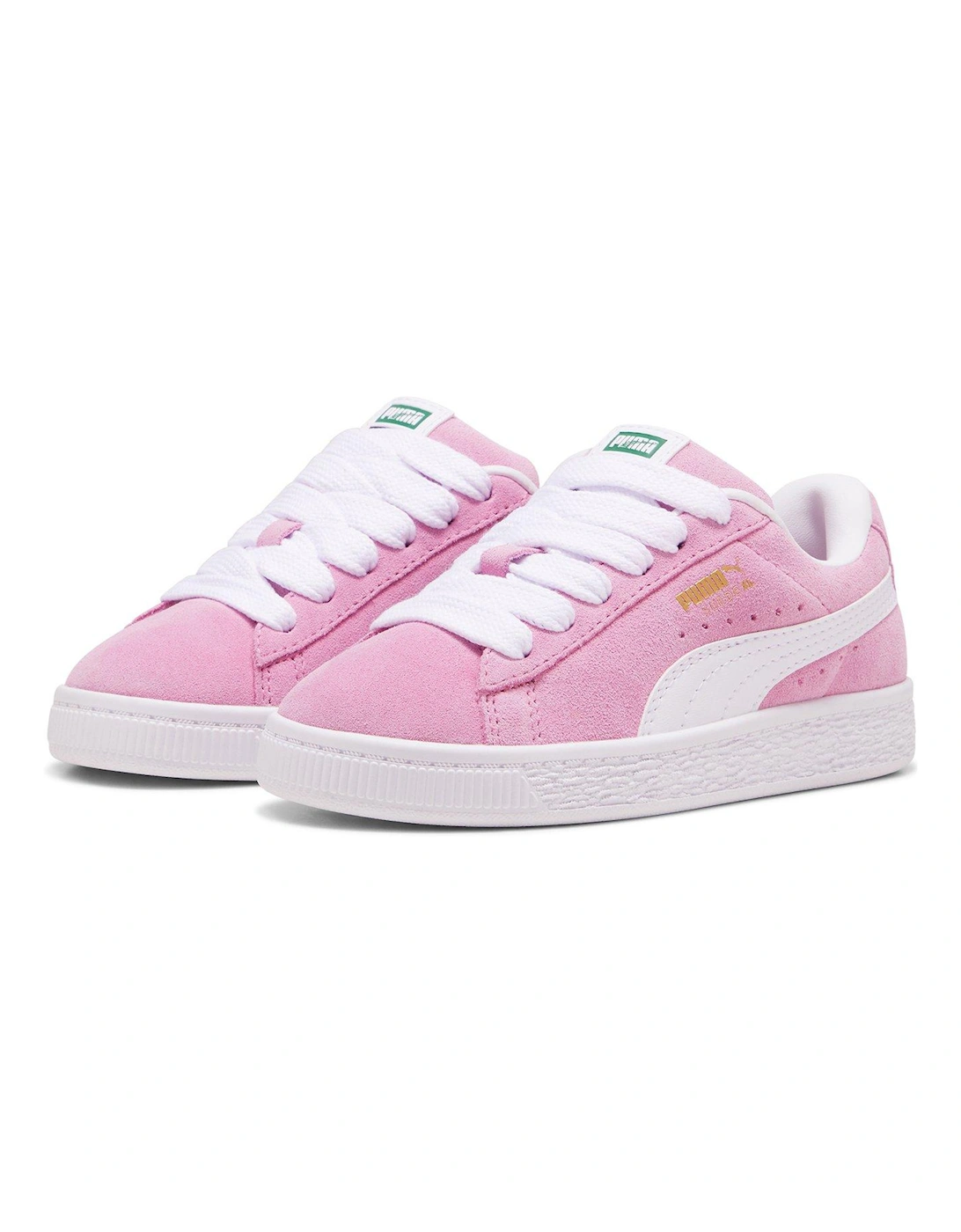 Kids Unisex Suede Xl - Pink