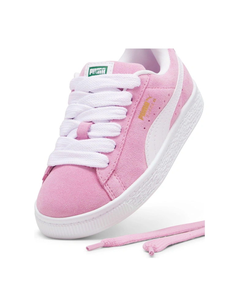 Kids Unisex Suede Xl - Pink