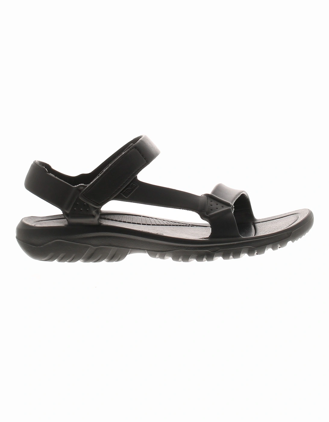 Mens Touch Fastening Sandals Hurricane Drift Walking Black UK Size