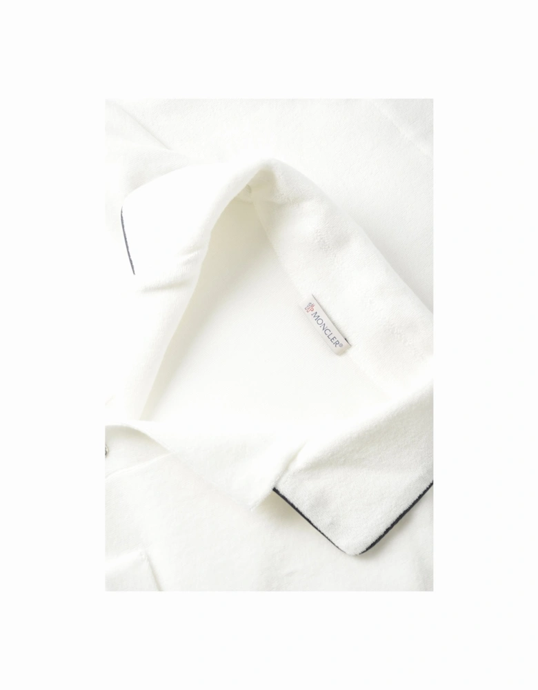 Towelling Shirt White