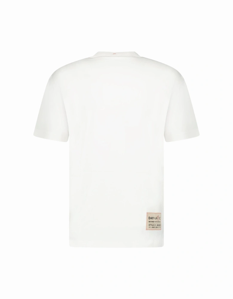 Grenoble Logo Cotton Jersey T-Shirt in White