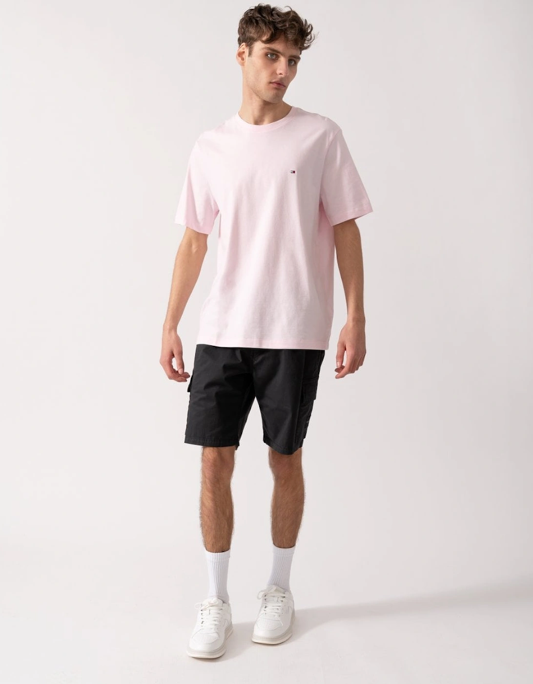 Essential Seasonal Regular Fit Solid Mens Tee