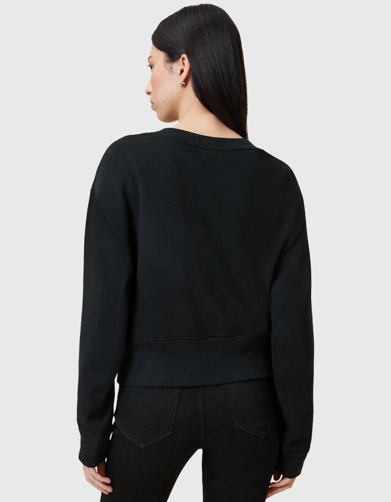 Slitha Separo Sequin Sweatshirt - Black