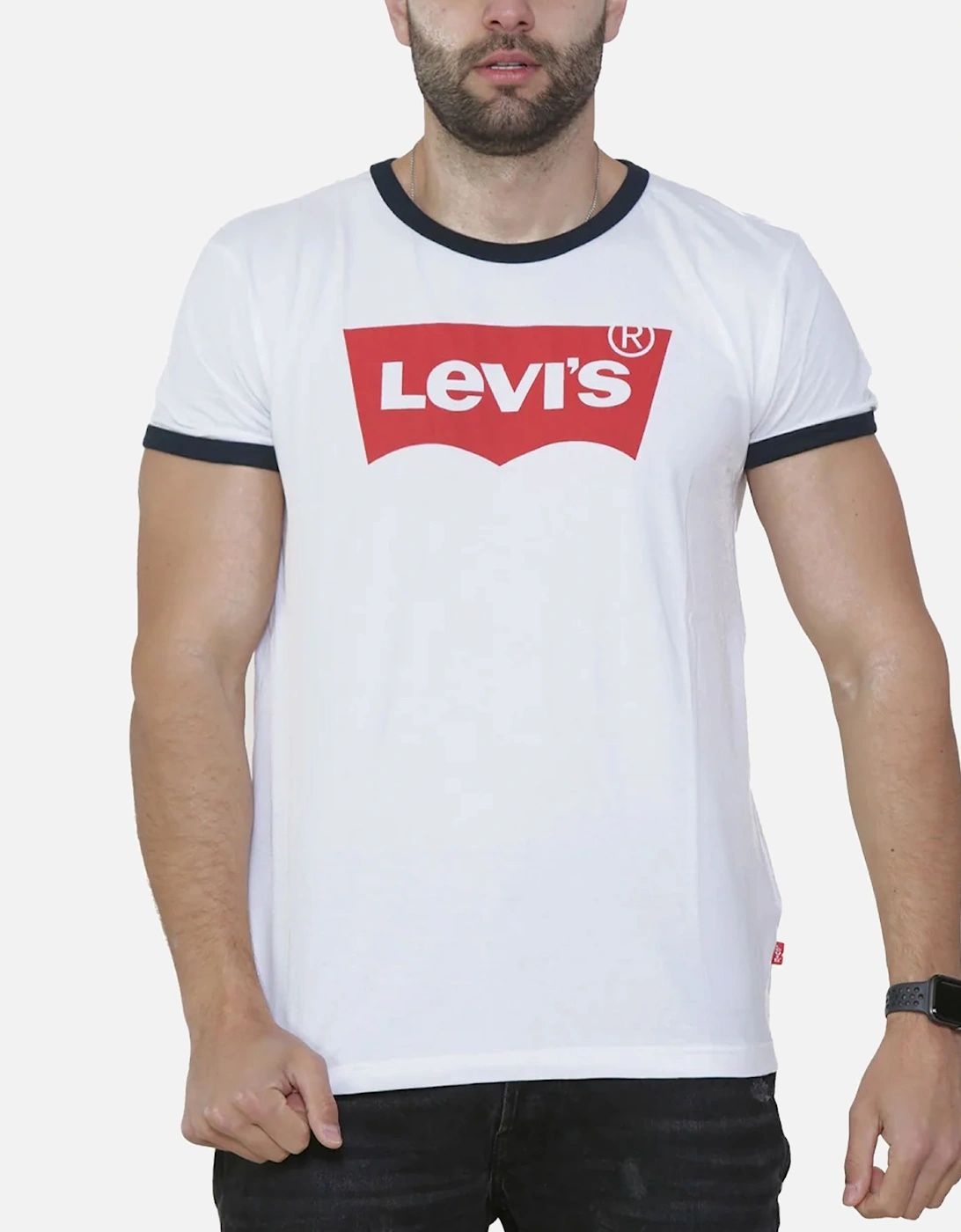 Levis Mens T Shirt Casual Cotton Summer T Shirt Short Sleeve Crew Neck New