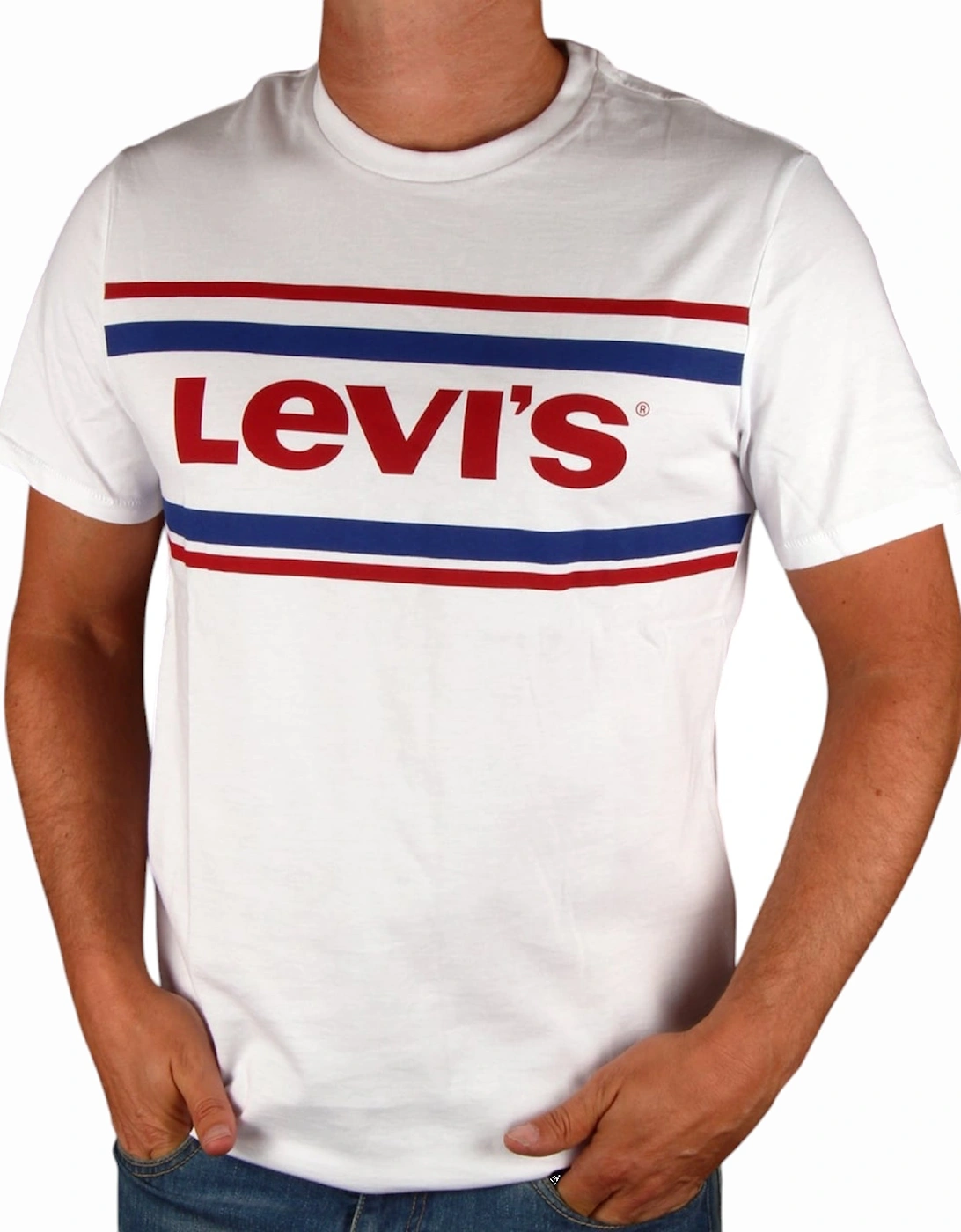 Levis Mens T Shirt Casual Cotton Summer T Shirt Short Sleeve Crew Neck Tee, 6 of 5