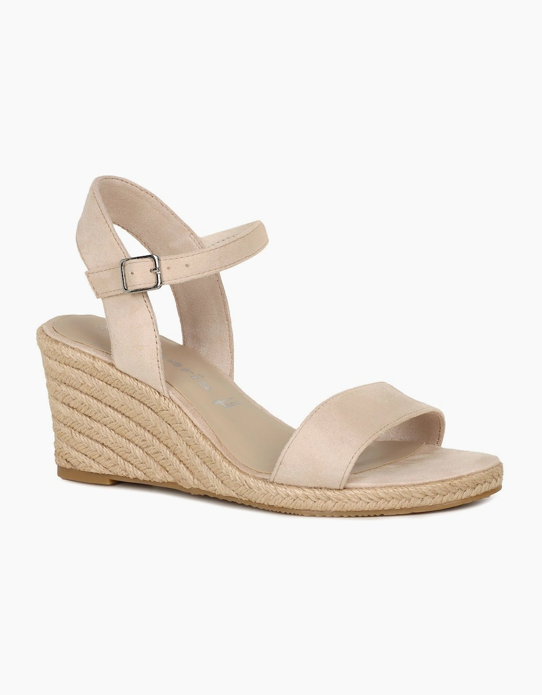 Tamaris Women's Sweet Pea Womens Wedge Heel Sandals - Tan - Size: 8