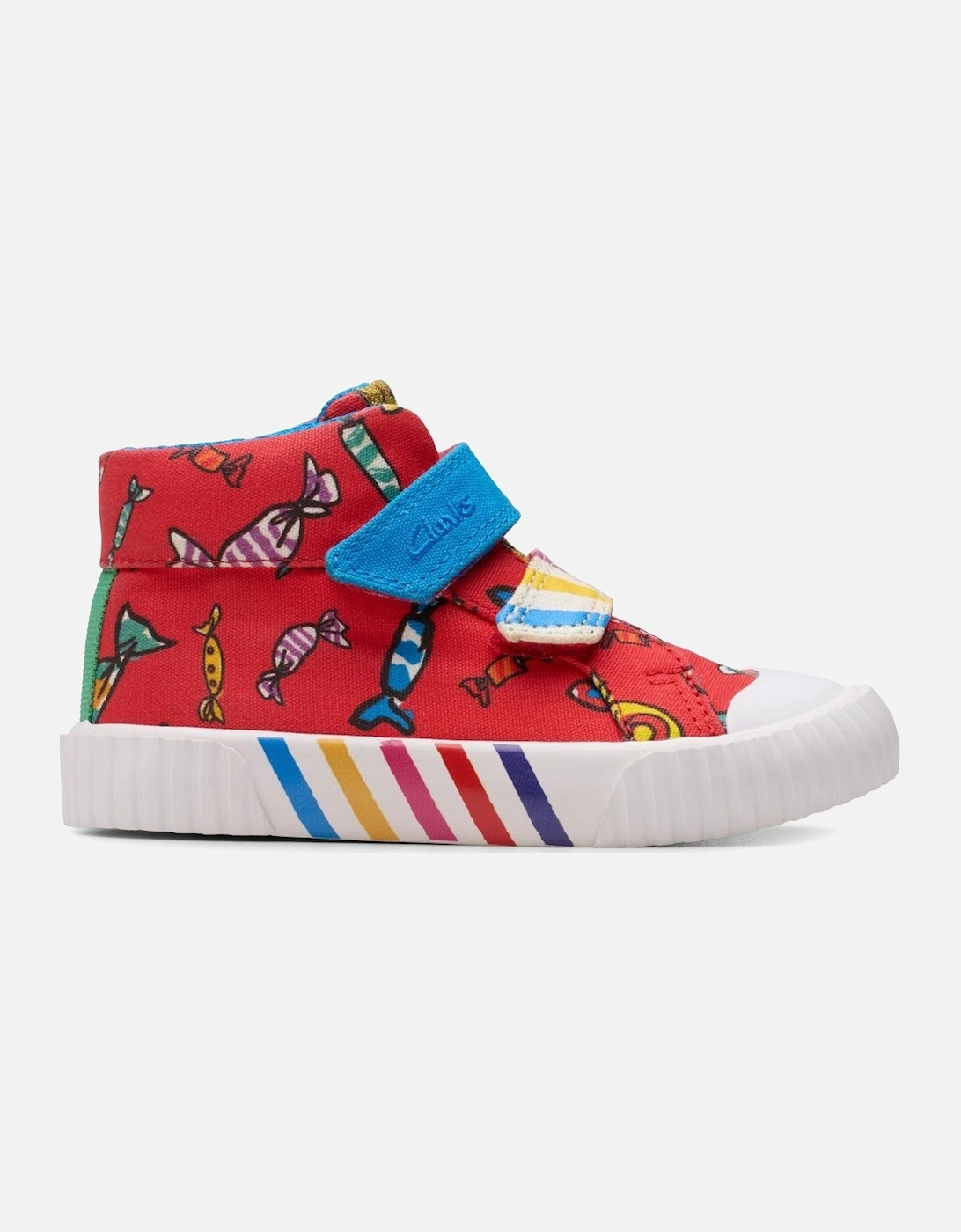 RD Foxing Hi Kids Hi Top Canvas Shoes