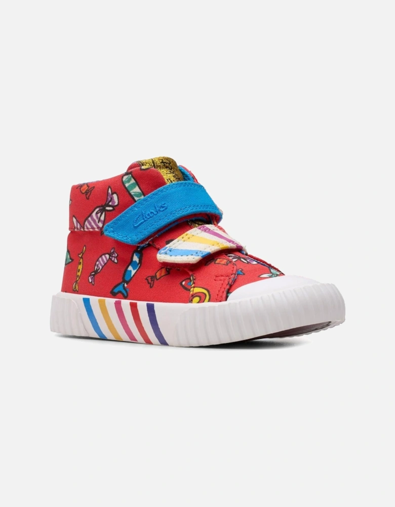 RD Foxing Hi Kids Hi Top Canvas Shoes