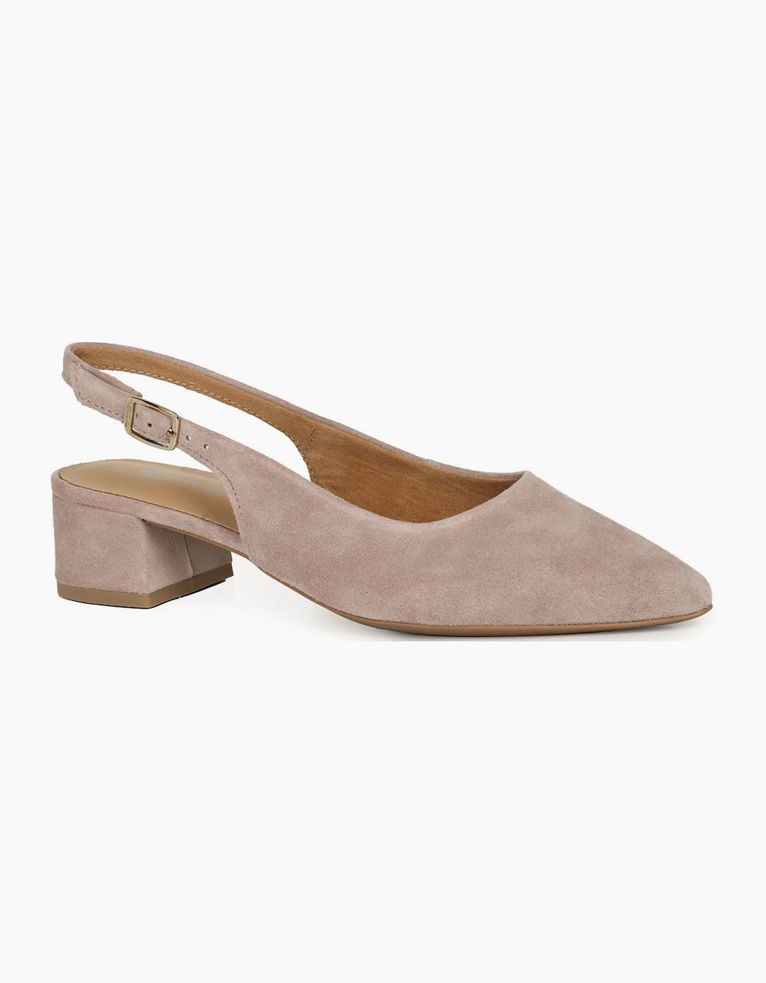 Tamaris Women's Tan Magnolia Slingback Court Shoes  3 Size 3
