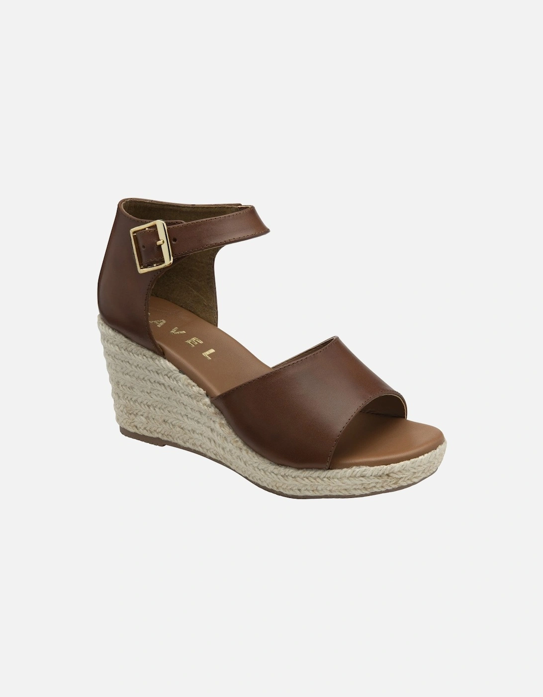Belby Womens Wedge Sandals, 5 of 4