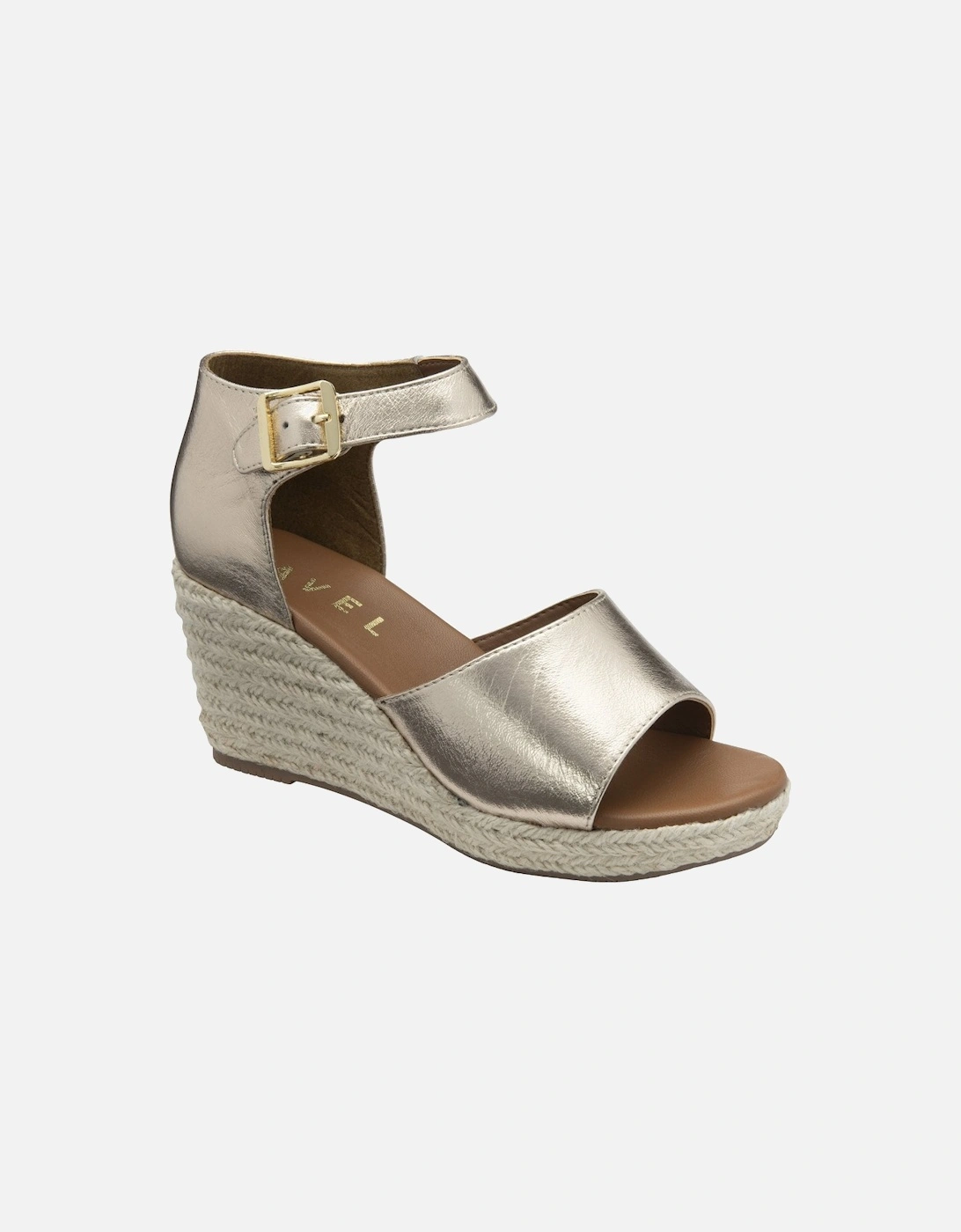 Belby Womens Wedge Sandals, 5 of 4