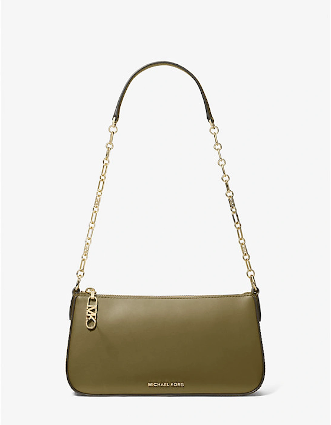 Empire Medium Leather Chain-Link Pochette, 2 of 1