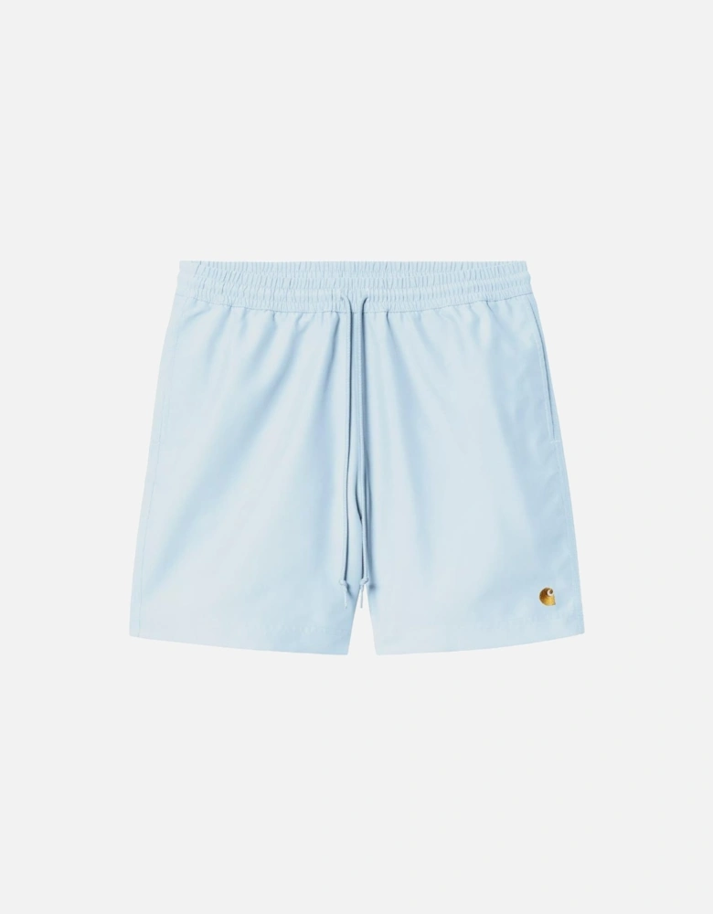 Chase Swim Shorts - Air Sky/Gold