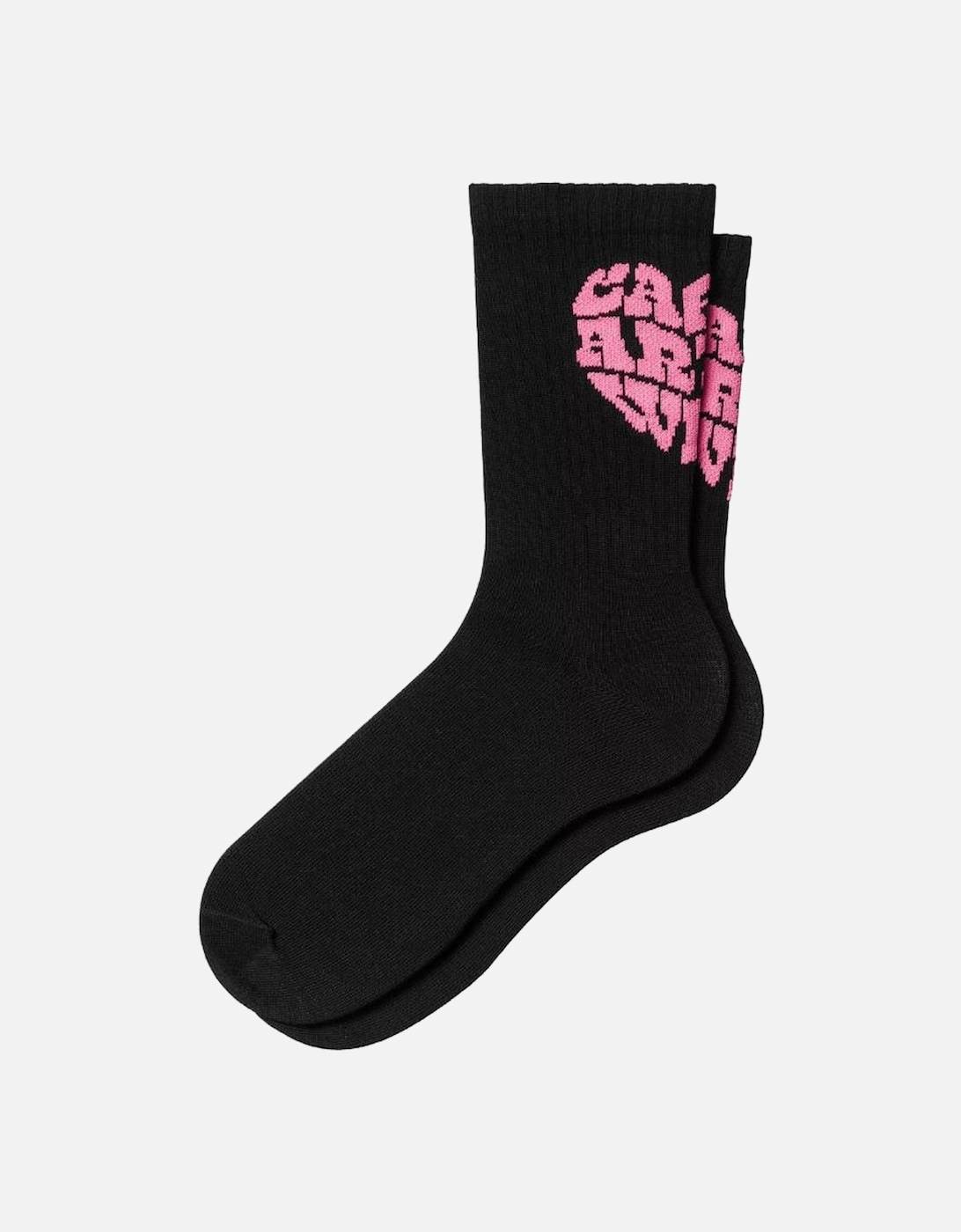 Carhartt Heartbreaker Socks - Black/Pink, 2 of 1