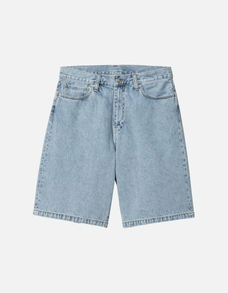 Landon Short 'Robertson' Denim - Blue Bleached