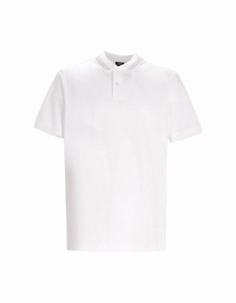 H-Phillipson Slim Fit White Polo Shirt