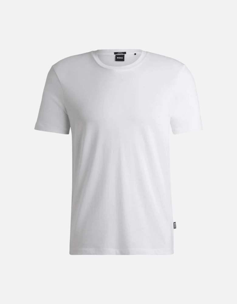 Tessler 150 Slim Fit White T-Shirt