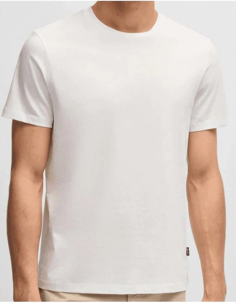 Tessler 150 Slim Fit White T-Shirt