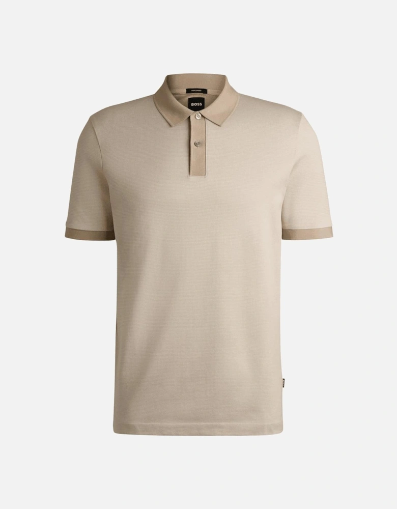 H-Parlay Regular Fit Beige Polo Shirt