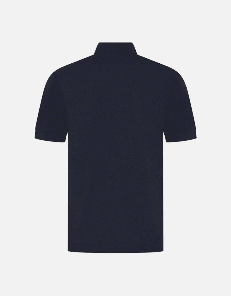 H-Press Regular Fit Navy Polo Shirt