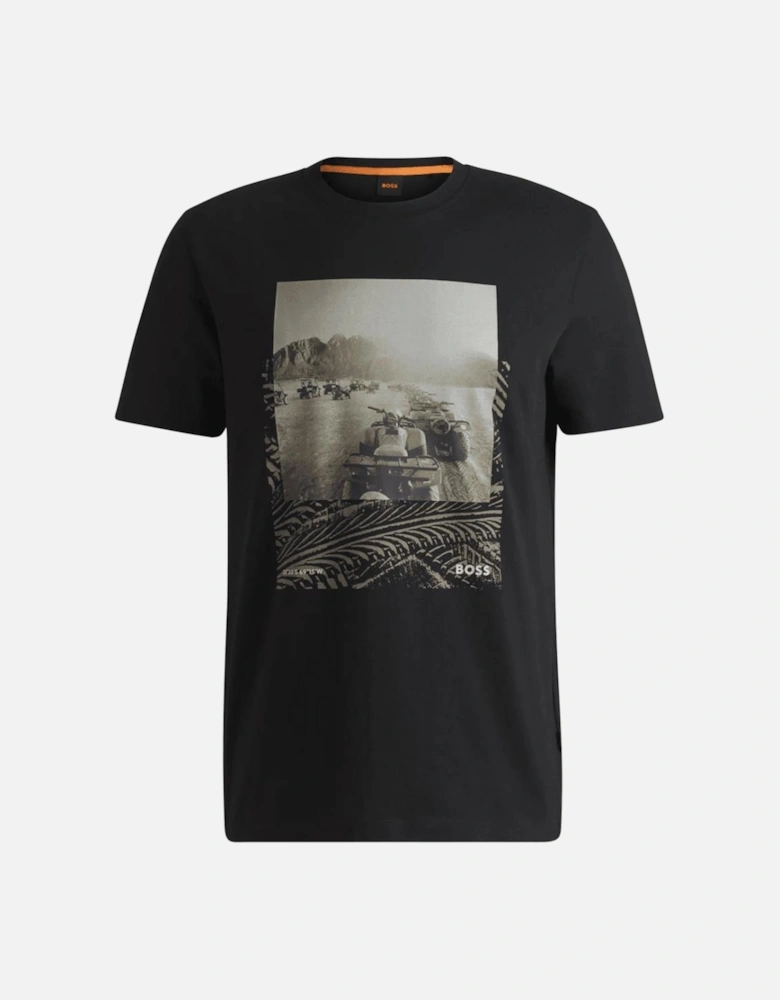 Te_Dunetrace Photographic Print Black T-Shirt